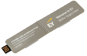 Abbildung: USB-Papier Magnetclip