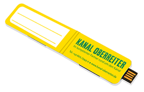 Papier-USB Magnetclip Kanal Oberreiter Abbildung: Papier-USB Magnetclip