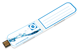 Papier-USB Magnetclip Ochs Bau Abbildung: Papier-USB Magnetclip