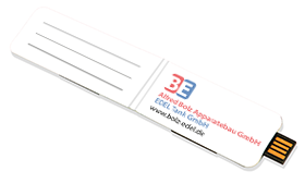 Papier-USB Magnetclip Ochs Bau Abbildung: Papier-USB Magnetclip